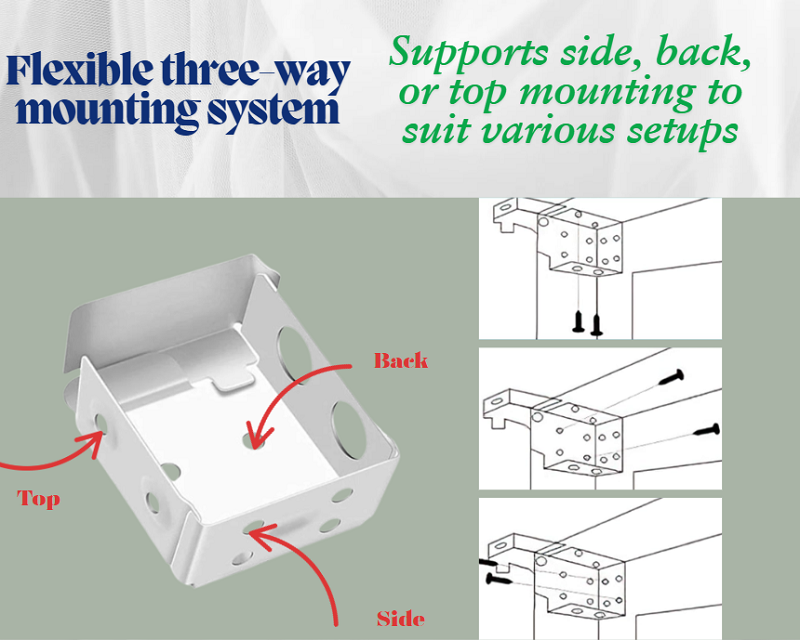 Fixing Venetian blind's bracket