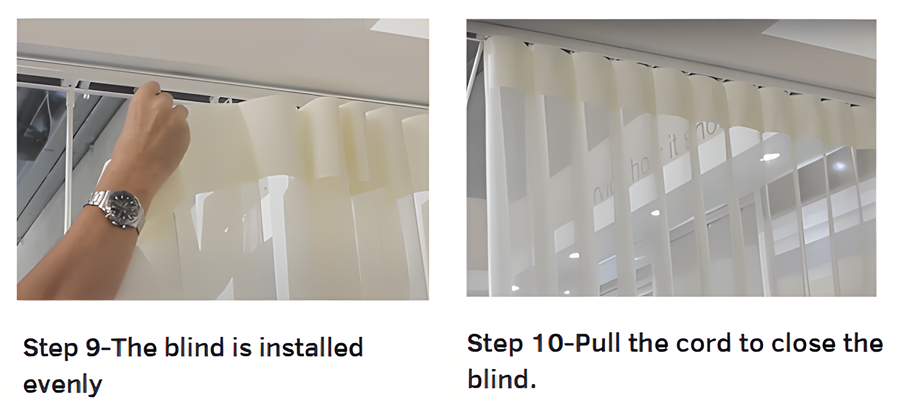 Veri shade installation