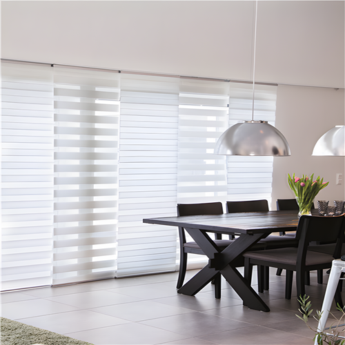 Panel Blinds Work So Well for Patio Doors