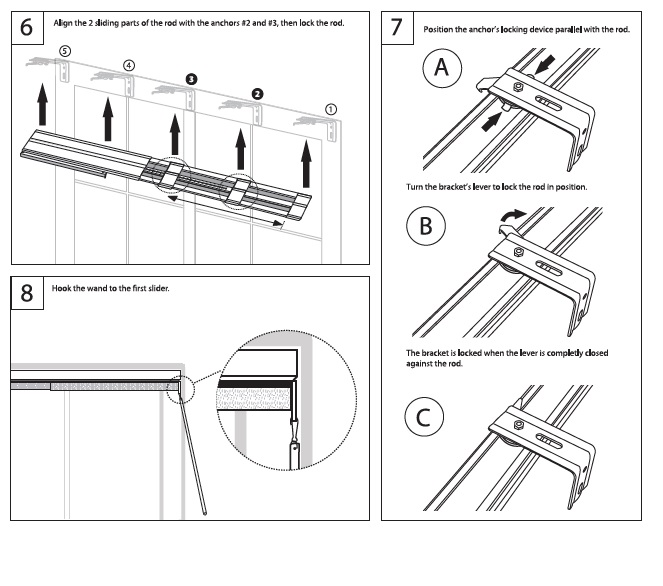 Light Filtering Extendable Panel Glide Blinds Panel Blinds Products