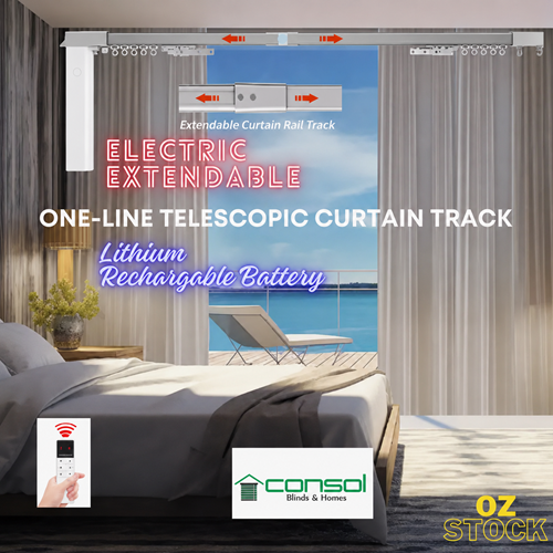 Extendable Curtain Track