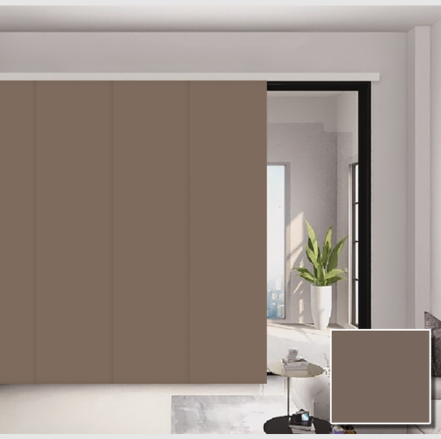 Blockout Extendable Panel Blinds Classic Collection Panel
